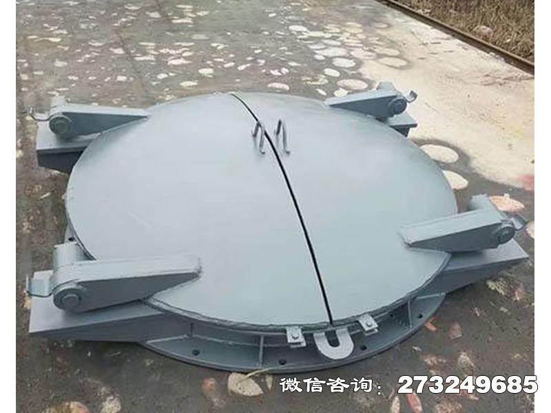 汉滨钢制圆形拍门
