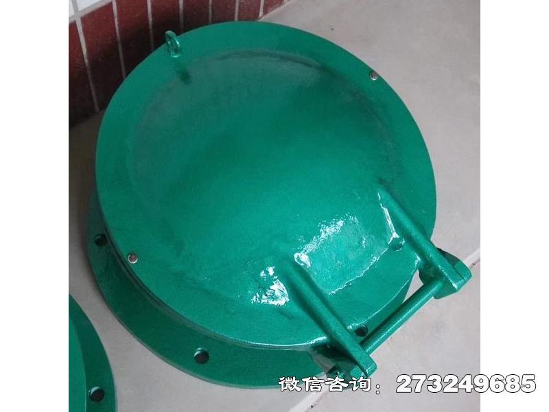 汉滨铸铁圆形拍门