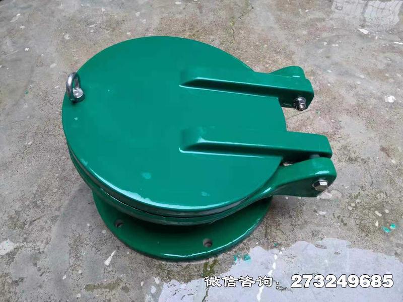 汉滨铸铁圆形管道拍门