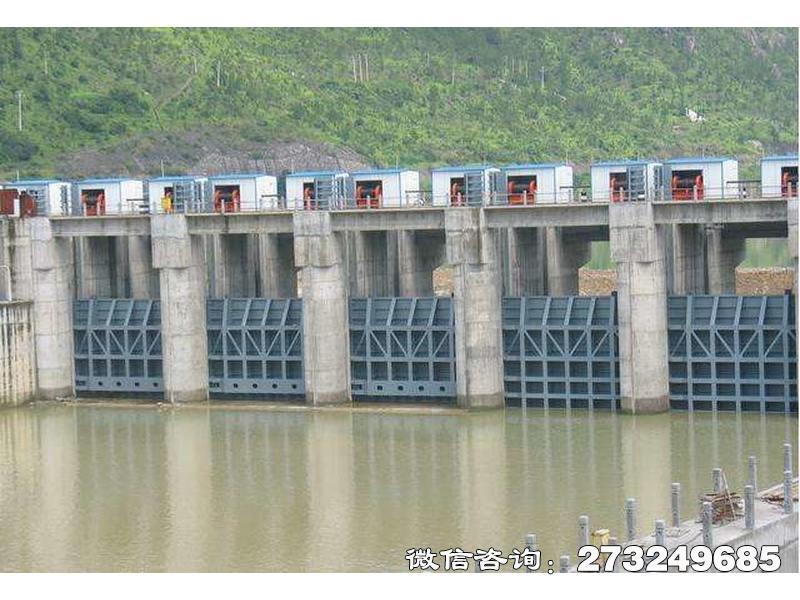 舒兰拦水大坝闸门
