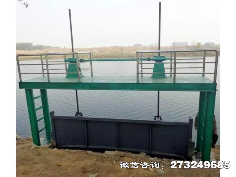 汉滨水坝拦水闸门