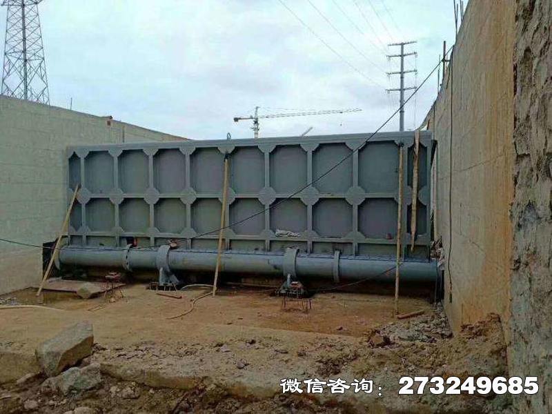 祁县液压翻板水闸门
