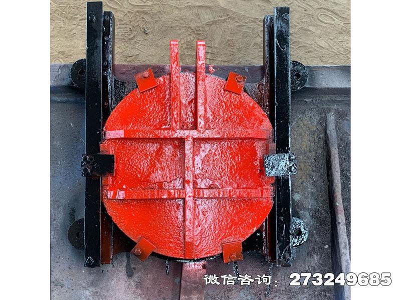 南城县手电两用铸铁镶铜圆闸门