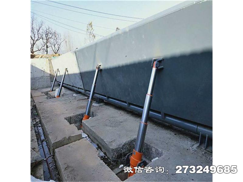 汉滨液压景观翻板钢坝